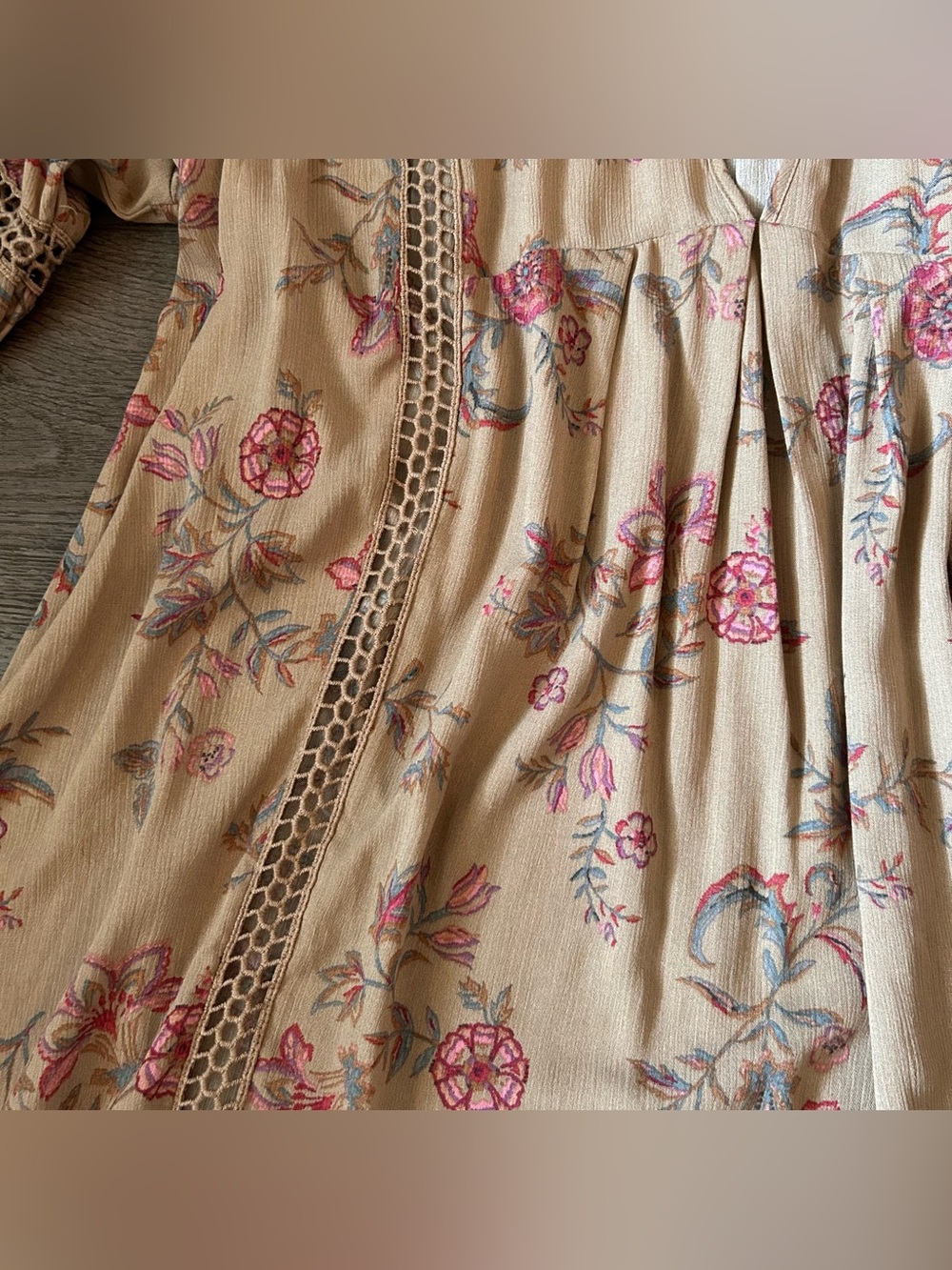 NWT Festive Western Torrid Festi Inset Gauze Tunic Size 3X - Picture 5 of 9